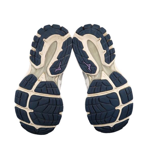 Mizuno Shoes Women 9 Athletic Trainer Wave Inspire 16 Running Sport Sneaker Blue - Picture 11 of 15